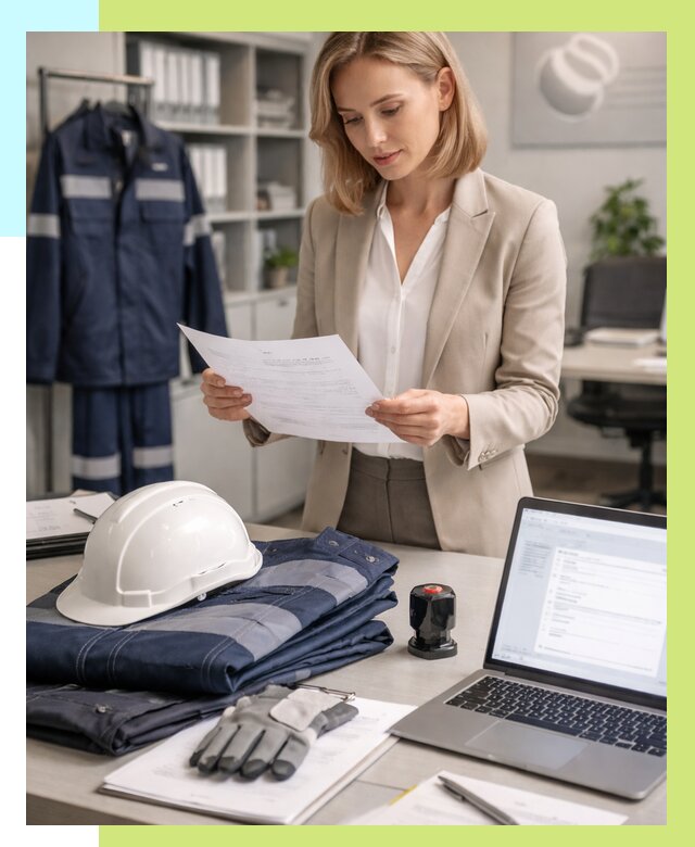 Сертификация спецодежды в Липецке от 7276 р. | Алешин-Лпц