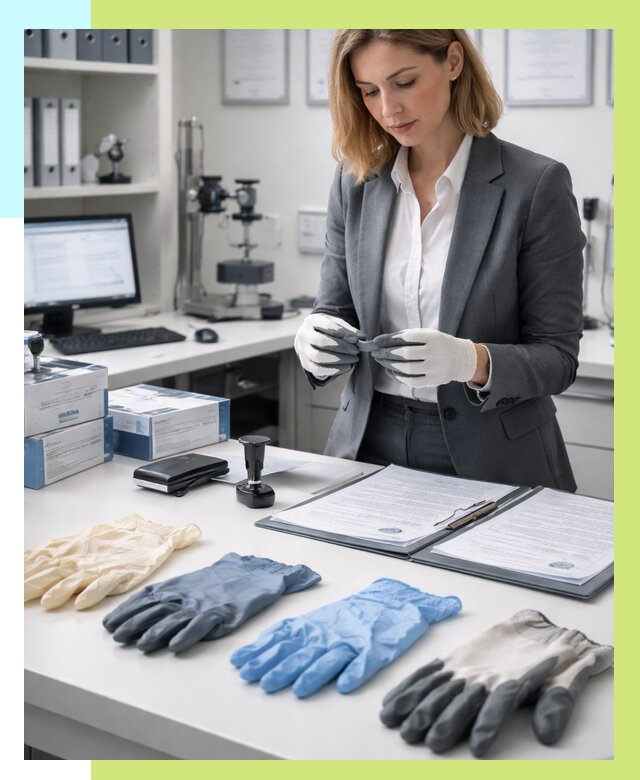 Сертификация перчаток в Липецке от 8835 р. | Алешин-Лпц
