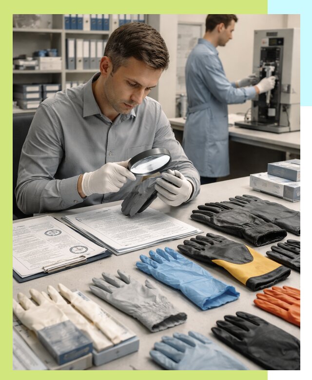 Сертификация перчаток и средств защиты продукции в Липецке