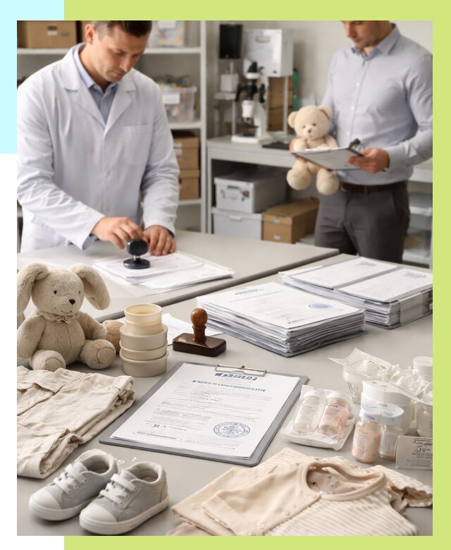 Сертификация детских товаров в Липецке от 15591 р. | Алешин-Лпц