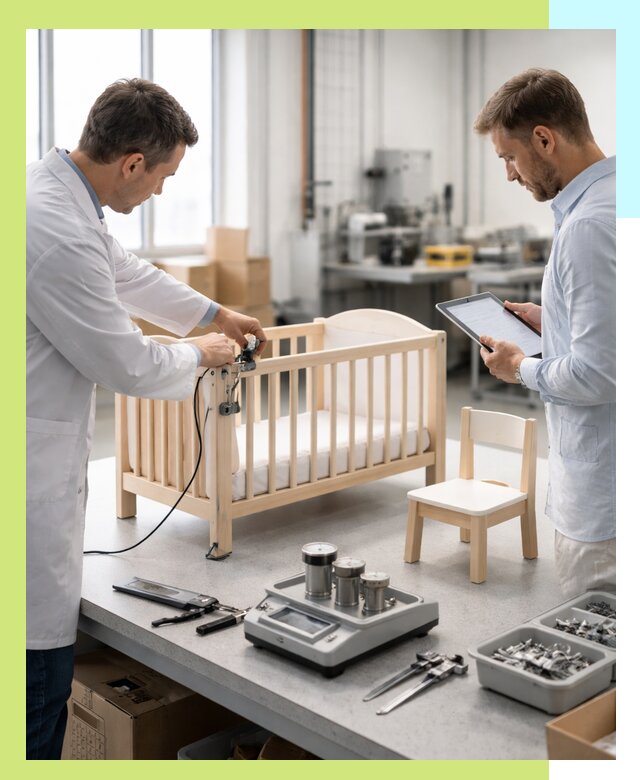 Сертификация детской мебели и проверка безопасности в Липецке