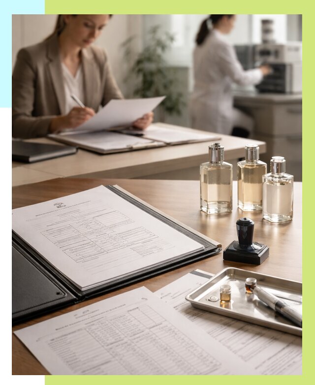 Сертификация парфюмерии в Липецке от 15591 р. | Алешин-Лпц