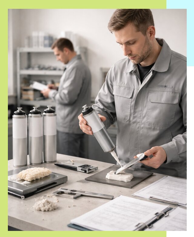 Сертификация монтажной пены и соответствие стандартам в Липецке