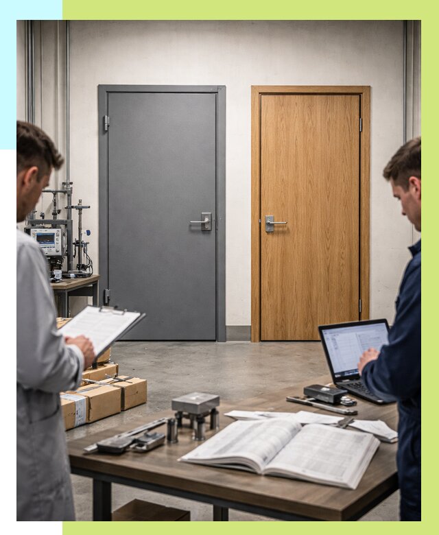 Сертификация дверей в Липецке от 8315 р. под ключ | Алешин-Лпц