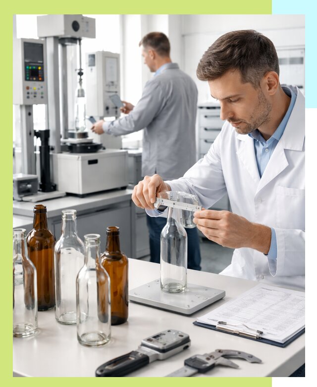 Сертификация стеклянных бутылок и сопутствующей упаковки в Липецке