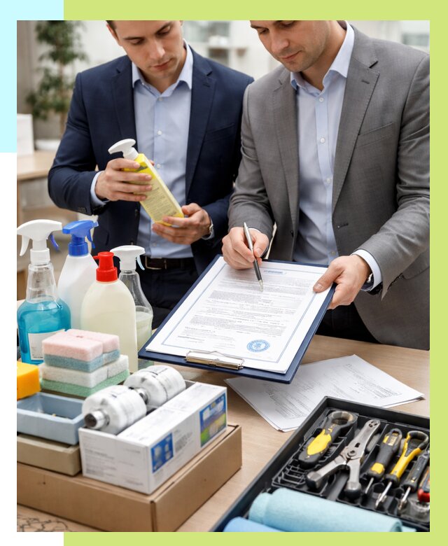 Сертификация хозяйственных товаров в Липецке, от 18709 р. |Алешин-Лпц