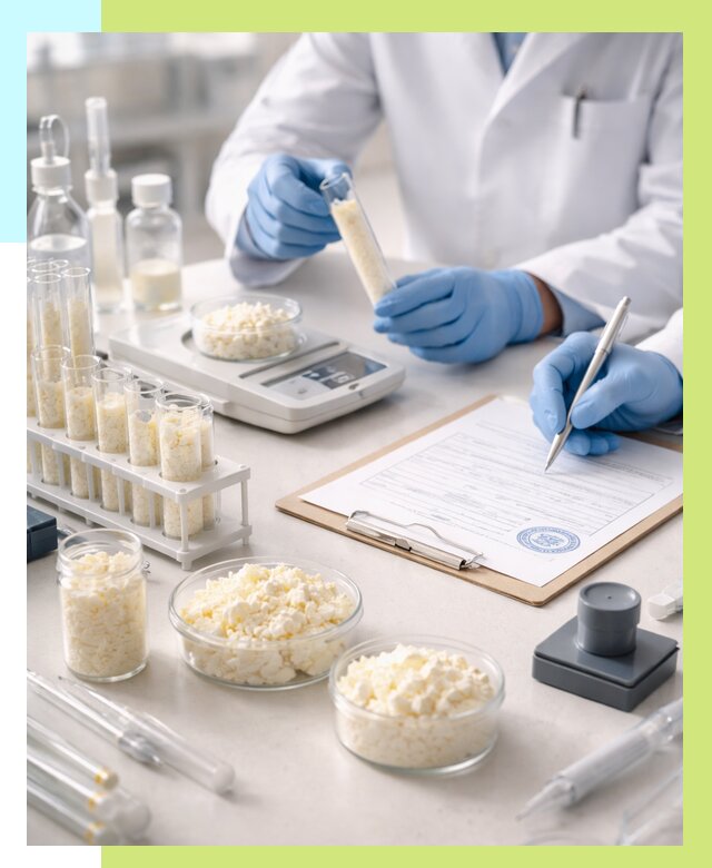 Сертификация творога в Липецке от 12473 р. под ключ | Алешин-Лпц