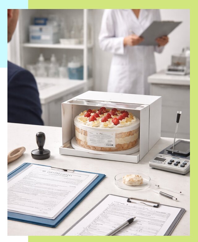 Сертификация тортов в Липецке от 9355 р. заказать | Алешин-Лпц