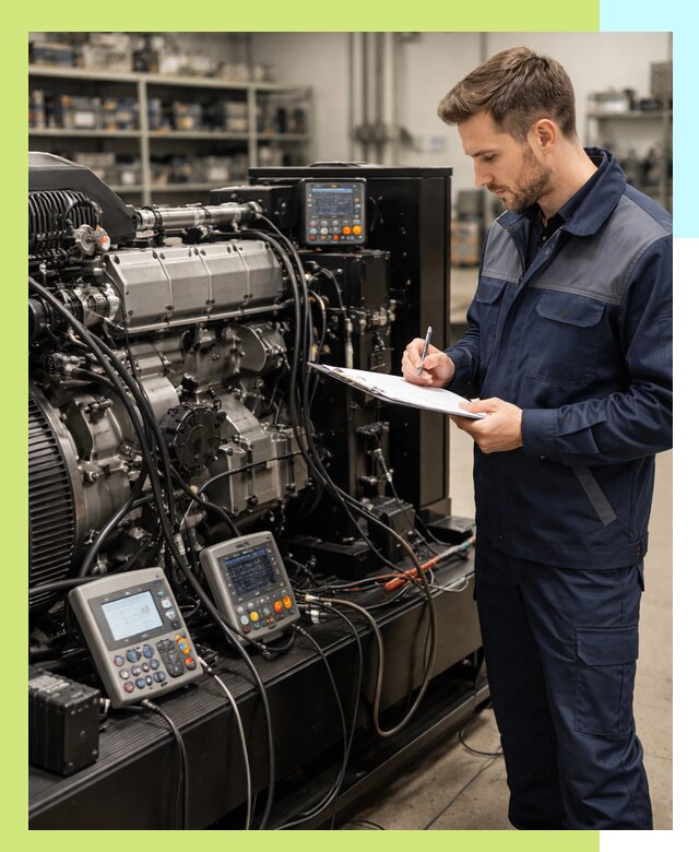 Сертификация дизельных генераторов и их оборудования в Липецке