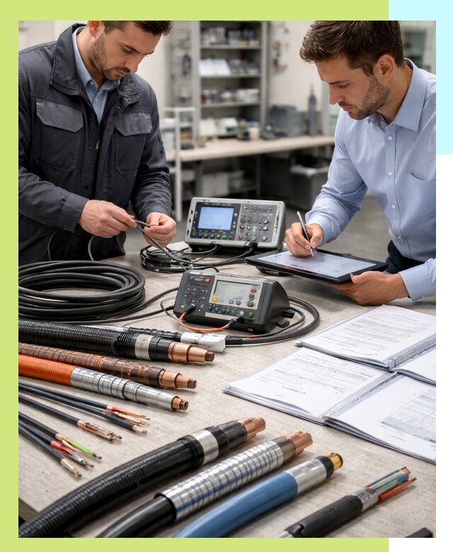 Сертификация кабеля и электропроводки в Липецке под ключ