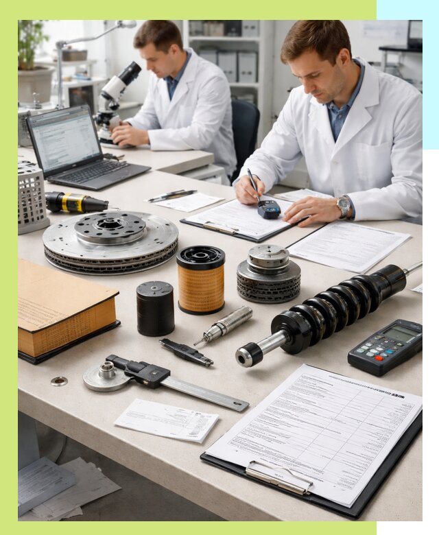 Сертификация автозапчастей и комплектующих в Липецке по ГОСТ