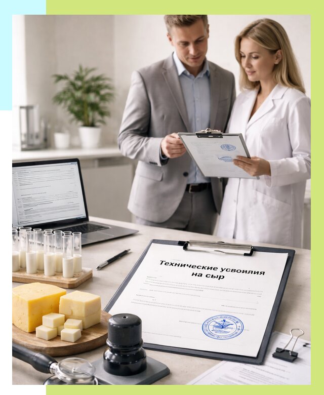 ТУ на сыры в Липецке срочно от 12473 р. — оформление | Алешин-Лпц
