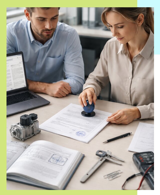 Выдача паспорта изделия и техническая экспертиза продукции в Липецке