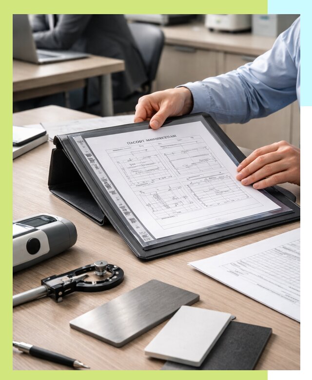 Оформление паспорта материала для продукции в Липецке