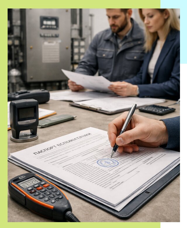 Оформление паспорта эксплуатации оборудования в Липецке