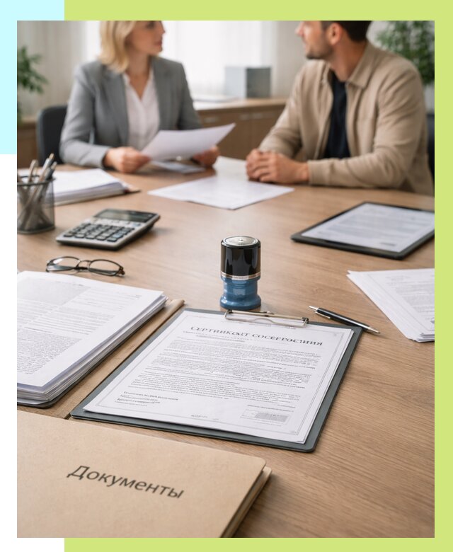 Сертификат соответствия на продукцию в Липецке от 15591 р.|Алешин-Лпц