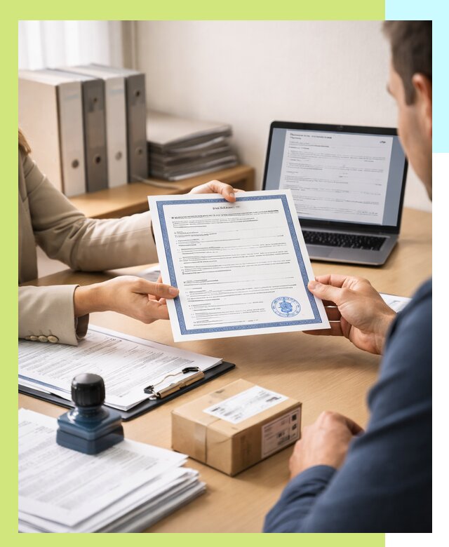 Оформление сертификата соответствия на продукцию в Липецке