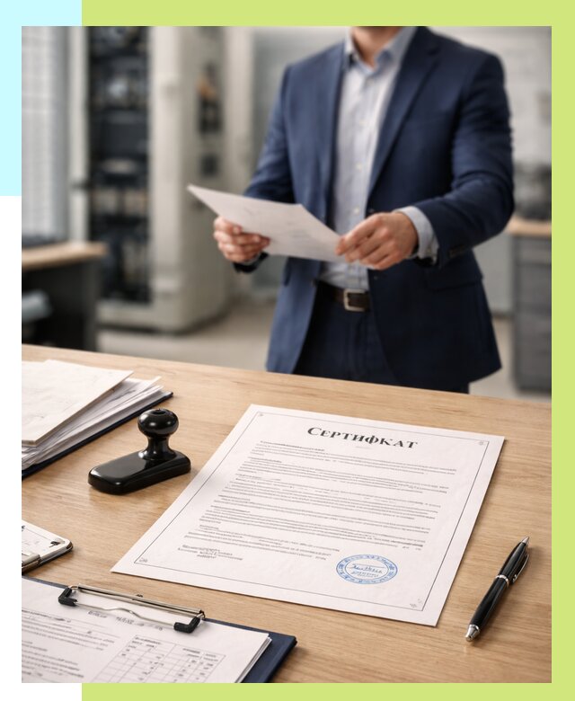 Сертификат на оборудование в Липецке от 15591 р. | Алешин-Лпц