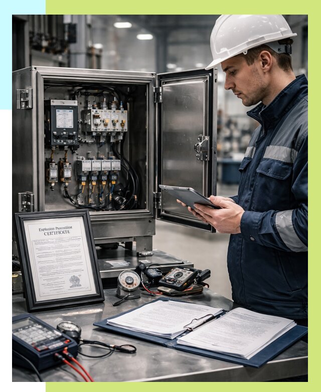 Сертификат взрывозащиты в Липецке от 46773 р. | Алешин-Лпц