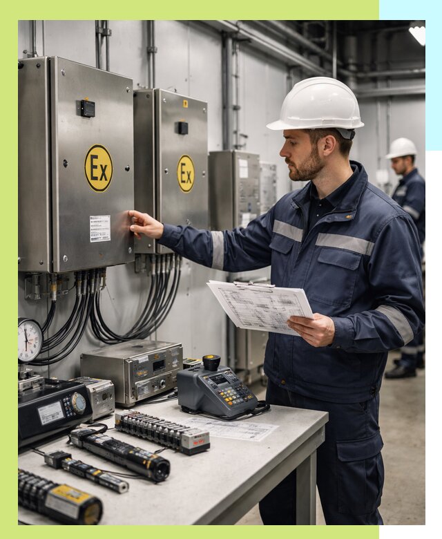 Сертификат взрывозащиты промышленного оборудования в Липецке