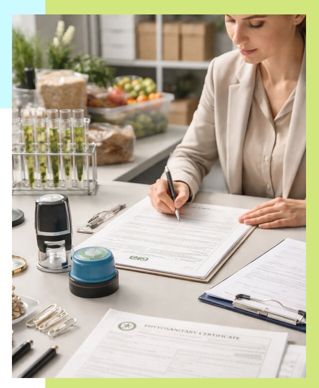 Фитосанитарный сертификат оформить в Липецке от 4677 р. | Алешин-Лпц