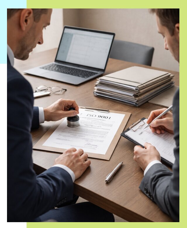 Сертификат ISO 9001 в Липецке купить от 83152 р. | Алешин-Лпц