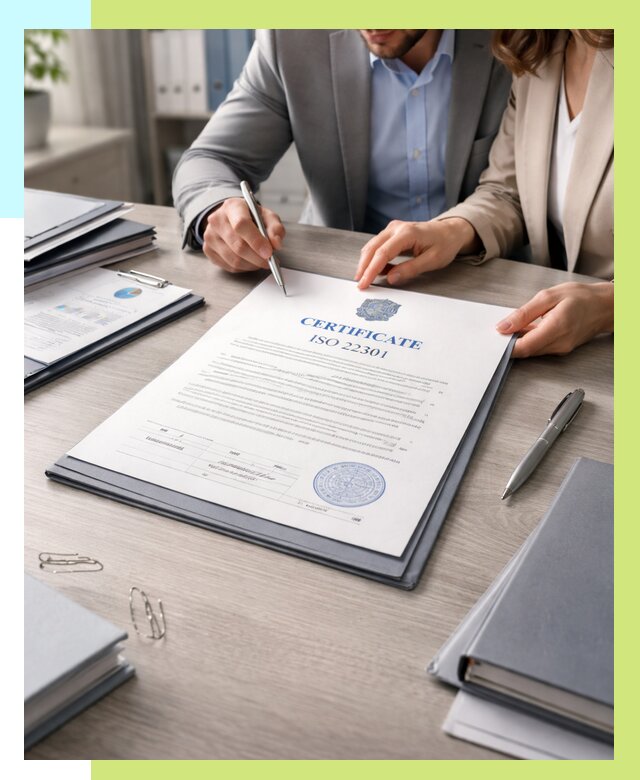Сертификат ISO 22301 в Липецке от 46773 р. | Алешин-Лпц срочно