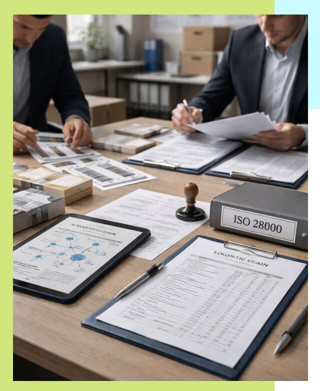 Получение сертификата ISO 28000 по безопасности цепи поставок в Липецке