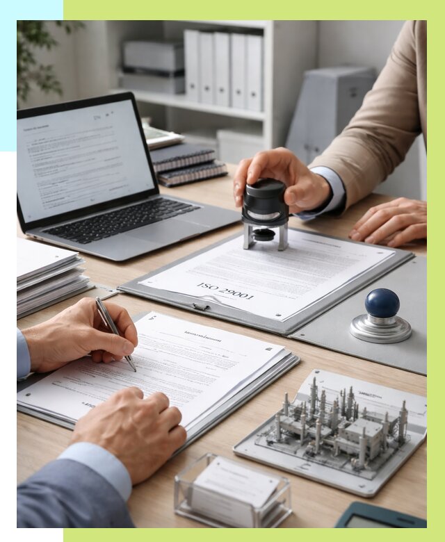 Сертификат ISO 29001 в Липецке под ключ от 77955 р. | Алешин-Лпц