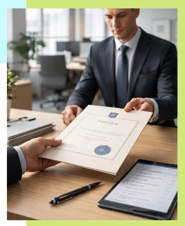 Сертификат ISO 30301 в Липецке от 36379 р. | Алешин-Лпц - под ключ