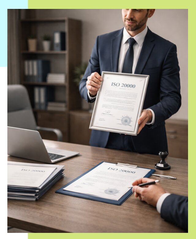 Сертификат ISO 20000 в Липецке под ключ от 124728 р., Алешин-Лпц