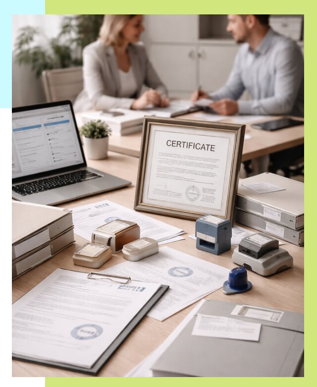 Сертификация компании в Липецке от 46773 р. | Алешин-Лпц — заказ